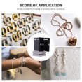 thumbnail image 2 of MasteelfCA 1pc Jewelry Stand Decorative Jewelry Holder Displaying Rack (Transparency), 2 of 8