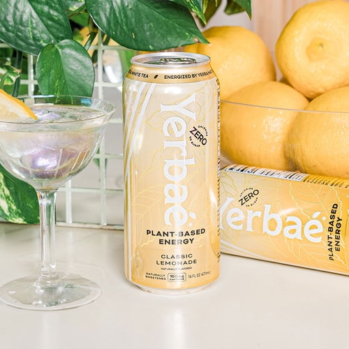 (Pack Of 12) Yerbae Water Sparkling Peach Lemonade 16 Fo
