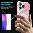 thumbnail image 3 of Allytechgroup Magnetic For iPhone 14 Pro Max Case with Ring, [1x Screen Protector] [Slide Camera Cover] Military Grade Drop Protection Back Cover For iPhone 14 Pro Max, B, 3 of 10