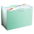 thumbnail image 4 of [Vertical Large Capacity] Retractable Organ Bag Folder Junior High School Student Information Book Desktop File Sorting Artifact Portable Classified Storage Bag, 4 of 9