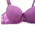thumbnail image 6 of Women's Underwire Lift Bra Adjustable Floral Lace Racerback Bralette Plus Size, 6 of 8