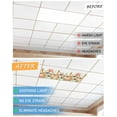 thumbnail image 6 of Fluorescent Light Covers for Ceiling Lights 2 Pack, Orange Green Pumpkins Fall Magnetic Ceiling Light Covers 2x4 Feet for Classroom Office School, Thanksgiving Wheat Overhead Drop Ceiling Light Shade, 6 of 7