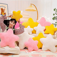 thumbnail image 4 of 11.8in Star Pillow, Star Cushion, Cute Star Pillow Pink Star Shaped Pillows, Super Soft Star Throw Pillows Fluffy Star Plush Pillow Cushion for Chair Decoration for Adult Child Gift（Milk White）, 4 of 6
