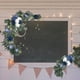 thumbnail image 3 of Kit de 2 arcos de flores artificiales para bodas, guirnaldas de flores para arreglos florales. Azul, 3 of 8