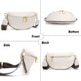 thumbnail image 4 of SUOSDEY Women Fashionable Fanny Packs Leather Belt Bag Theft Purse for Travel Camping, 4 of 6
