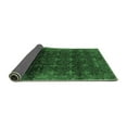 thumbnail image 2 of Ahgly Company Indoor Rectangle Oriental Emerald Green Industrial Area Rugs, 4' x 6', 2 of 4