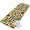 Yellow Black White, variant on Runner Rug 2.62'x6.56', Summer Sunflowers Non Slip Backing Floor Mats Soft Area Rugs, Absorbent Muddy Dirt Trapping Carpet for Entryway Hallway Bedroom Kitchen Pastoral Rose Floral Farmhouse Vintage