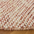 thumbnail image 3 of SAFAVIEH Vermont Windsor Solid Area Rug, Ivory/Rust, 6' x 6' Round, 3 of 8