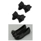 thumbnail image 1 of 2 / Set Butterfly de Clips Decoración Negro Colco Encantos de zapatos de Bowknot, 1 of 8