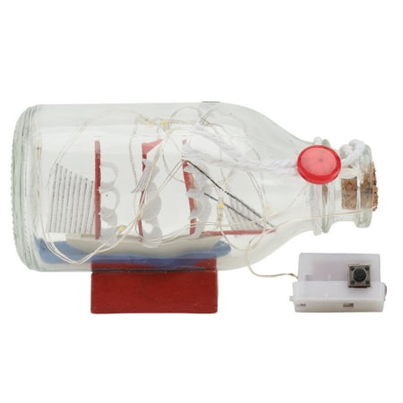 

NUOLUX Warm Yellow LED Night Light Sailboat Drift Bottle Home Decoration Ornaments