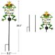 thumbnail image 2 of Ounissouiy LED Frog Solar Light Garden Path Lámparas de hierro Decoración Iluminación Alambre de cobre Adorno hueco Luces Lámpara de hierro Iluminación y accesorios, 2 of 6