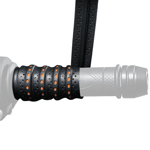 6PCS Wrap-Around Motorcycle Grips,Anti-Slip Handlebar Grips Tape with Air Vent Hole Universal & Shock-Absorbing for Motorcycles & Bikes