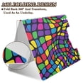 thumbnail image 2 of FORMRS A4 Clipboard Folder with Pen Holder Horizontal Foldable School Office Binder, Colorful Psychedelic, 2 of 9