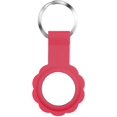 thumbnail image 2 of VeekiVeeki Creative Flower Tracking Locator Silicone Case, Protective Cover with Keychain Ring, Anti-LoFY and Safety, Portable Protective Bumper Case Protective Sleeves Compatible with AirTagFY-001, 2 of 5