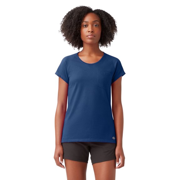 Dickies Women's Cooling Short Sleeve Pocket T-Shirt