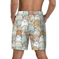 thumbnail image 4 of Daiia Lovely Bear Mens Swim Trunks Swim Shorts Quick Dry Swim Shorts with Mesh Lining Pockets-XX-Large, 4 of 9