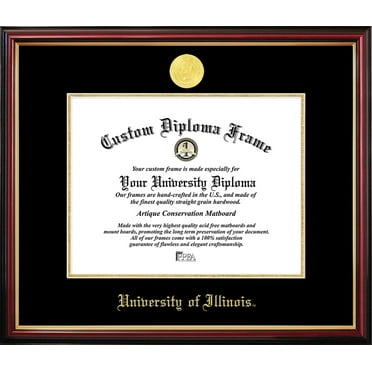 Illinois Petite Diploma Frame