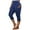 Blue-02, variant on REALiKUN Capri Pants for Women Casual Summer Plus Size Capri Leggings Stretch Comfy Cute High Waisted Capris