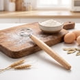 thumbnail image 4 of Danish Dough Whisk with Wooden Handle,Long Style Stainless Steel Hand Mixer Tool for Baking Kitchen Food Preparation 12.88 Inch, 4 of 6