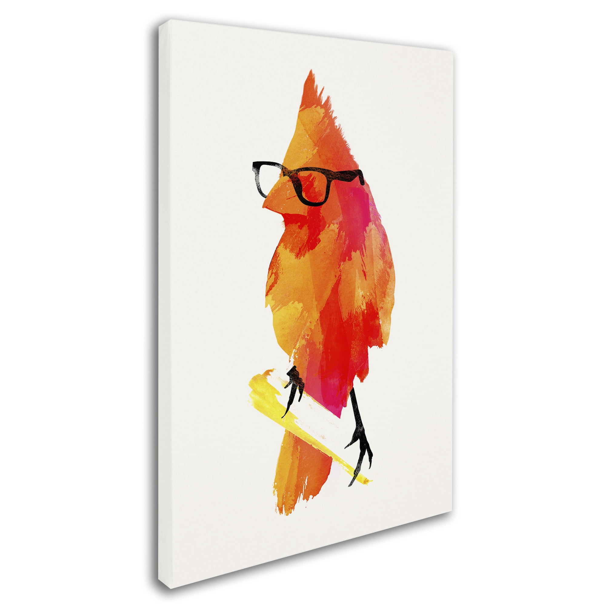 Trademark Fine Art 'Punk Birdy' Canvas Art by Robert Farkas