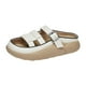 thumbnail image 3 of Sandalias de Mujer a La Moda, Zapatos Planos Impermeables Ligeros, Zapatos Planos para Niñas Y Mujeres, Suela de Goma, Sandalias de Playa para Piscina, 3 of 8