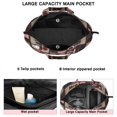 thumbnail image 3 of Red Plaid Dog Jigsaw Puzzle Travel Tote Bags for Women Carry On,Large Weekender Bags for Women Travel,Multi Functional Duffle Bag for Work,Shopping,Sports, 3 of 5