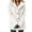 B-White, variant on TEAJOPSUU Women's Cable Knit Cardigan Sweaters Button Up Long Sleeve Hooded Tunic Jackets with Pockets Casual Winter Outerwear Sweater Coat A-Light Blue