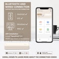 thumbnail image 4 of Restored HPRT MT810 Portable Printer, A4 Wireless Bluetooth Travel Printer, Thermal Printer Support 8" & 4" Thermal Roll Paper Suitable for Home Vehincles Office Business,Beige (Refurbished), 4 of 9