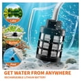 thumbnail image 6 of Cordless Pressure Washer with Foam Cannon, 60 Bar 1500W High Pressure Washer, 2×2.0Ah Batteries & 5m Hose, Portable Power Washer for Car Cleaning, Home, Garden, and Outdoor Use, 6 of 8