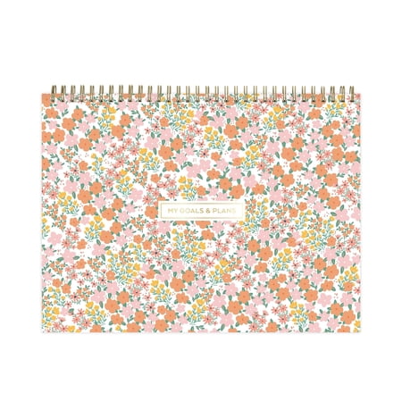 Blue Sky Weekly Planner Pad 300g Cardboard, Non-Dated Weekly Safety Wirebound Top Bound (Catira, 12" x 9")