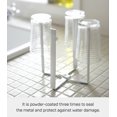 thumbnail image 5 of Yamazaki Home Collapsible Bottle Dryer - Small, White, Steel, Small, Collapsible, Water Resistant, No Assembly, 5 of 6