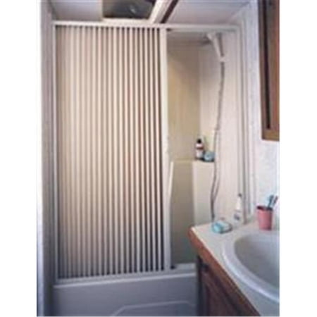 IRVINE 6057SI 60 x 57 In. - Pleated Shower Door,