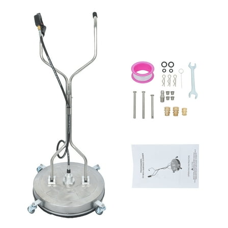 labwork 24" Pressure Washer Surface Cleaner w/ Handles & Wheels Quick Connect