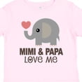 thumbnail image 4 of Inktastic Mimi and Papa Love Me Elephant Boys or Girls Toddler T-Shirt, 4 of 5