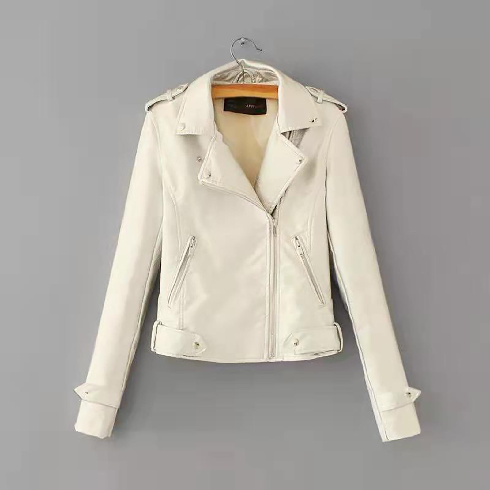 KaLI_store Jacket for Women Women Leather Jacket for Spring