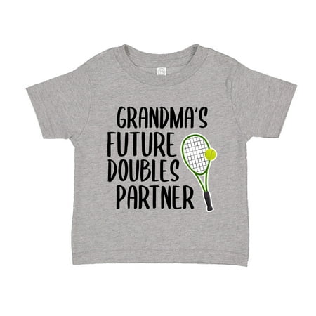 

Grandma s Future Doubles Partner Toddler T-Shirt 3T Athletic Heather