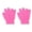Deep pink, variant on Stretchy Winter Gloves for Children Colorful & Warm Knitted Gloves Unisex Full Finger Gloves Fun & Warm Gloves for Kids