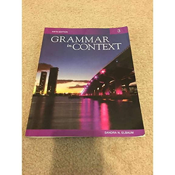 Pre-Owned Grammar In Context 3 (Paperback) 1424079020 9781424079025