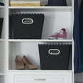 thumbnail image 2 of Household Essentials Medium Tapered Bins, 2-Pack, 2 of 3