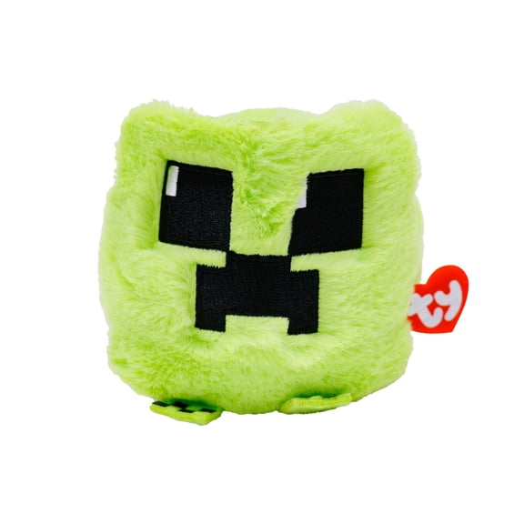Ty Beanie Bouncers - Minecraft Creeper Plush Toy