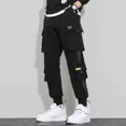 thumbnail image 3 of Pantalones Cargo Apilados Para Hombre Otoño Pantalones Para Hombre Joggers Moda Ajuste Regular Vintage Nailon Suelto Calle Casual Lujo Emo Algodón, 3 of 5