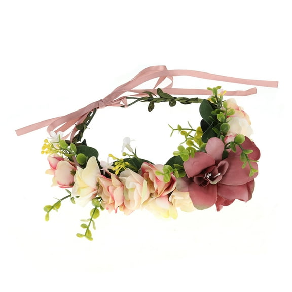 Raindrops  Wedding Bridal Crowns Flower for Bouquet Woman Bridesmaid Pink