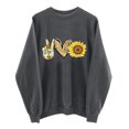 thumbnail image 4 of Pompotops Sweat-Shirt à Manches Longues Imprimé Décontracté pour Femmes, 4 of 6