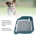 thumbnail image 4 of Pet Toilet Indoor Potty, Portable Pet Mesh Puppy Training Pad Holder Dog Litter Tray for Rabbit Dog Guinea Pig Small Animal, 4 of 7
