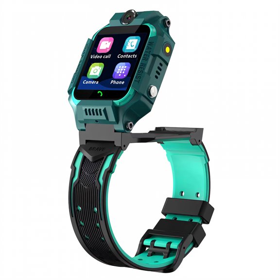 GJX Smart Watch for Kids,1.54-Inch Screen Kids Smart Watch,Capacitive Hd Watches for Kids,Green
