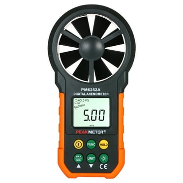 8 in 1 Handheld Digital Anemometer Wind Speed/Temperature/Humidity/Wind ...