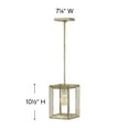 thumbnail image 5 of Hinkley Lighting 3107 Tinsley 1 Light 7-1/4" Wide Mini Pendant - Silver, 5 of 5