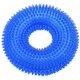 thumbnail image 1 of Pelota de juguete para perros con chirrido, duradera, para morder y masticar durante la dentición de cachorros, 5 pulgadas, anillo azul, 1 of 4