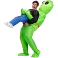 thumbnail image 1 of Disfraz de alienígena inflable Decalare para adultos, disfraces divertidos de alienígena, disfraces inflables de Halloween para hombres/mujeres, 1 of 5