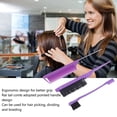 thumbnail image 4 of 3pcs Barbershop Comb Set, Rat Tail Hair Dyeing Brushes Styling Purple Highlighting Professional Highlights Foils Balayage Weaving Combs For Home Salon, 4 of 5